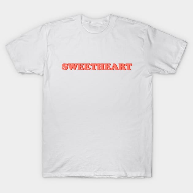 Sweetheart T-Shirt by Narrowlotus332